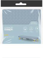Joseph Joseph Pocket Folding Tabletop Ironing Board with Iron Holder and wall mount, Compact Space-Saving , Grey/Yellow