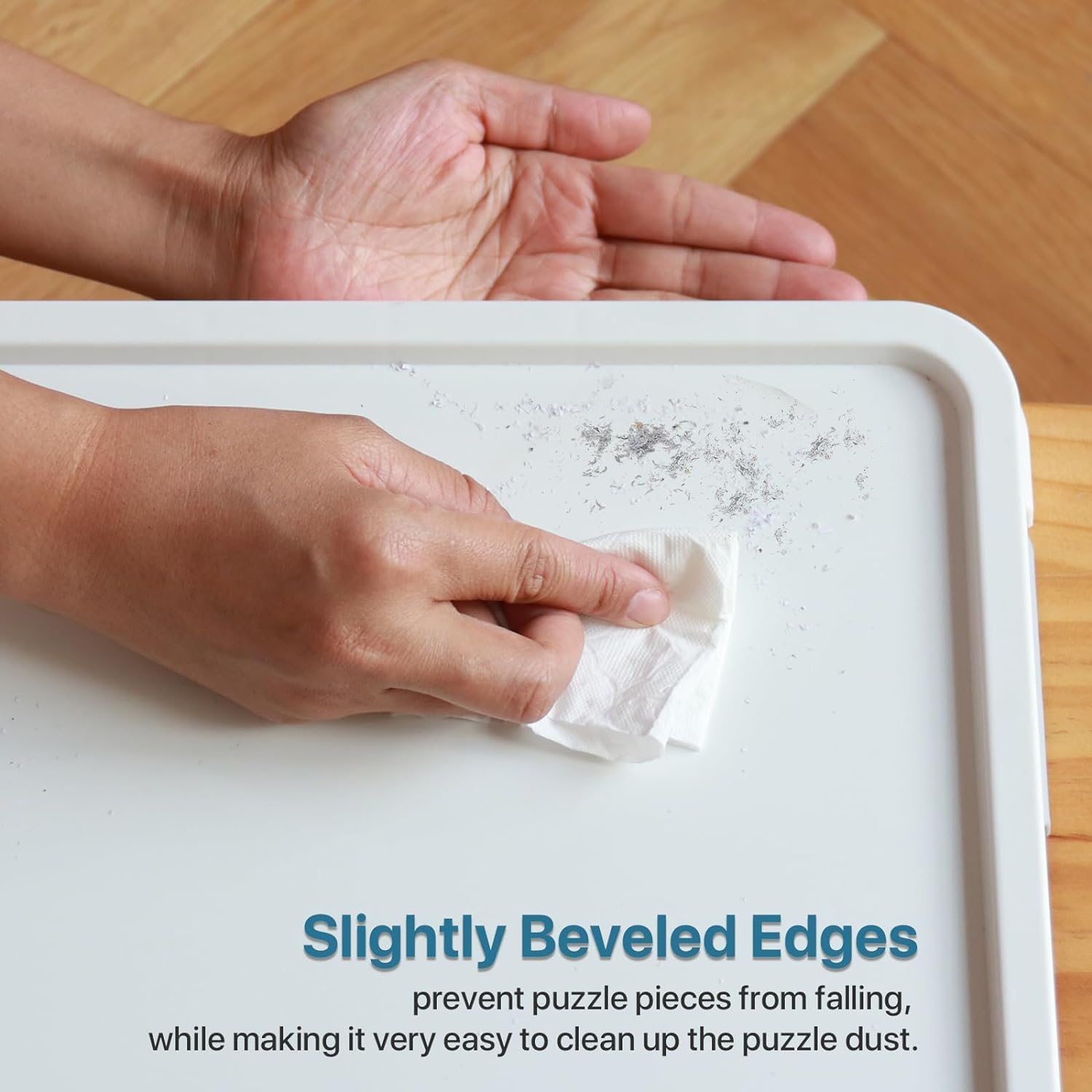 ⏰ LAST DAY 60% OFF 💥 1500 Pieces Rotating Plastic Puzzle Board with Drawers and Cover, 35"x27" Portable Spinning Jigsaw Puzzle Table for Adults, Upgraded Lazy Susan, Ideal Gift for Mum