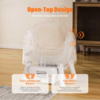 ⏰ LAST DAY 80% OFF 💥 PetPivot Autoscooper 11 Open-Top Self Cleaning Cat Litter Box, Automatic Cat Litter Box for Multiple Cats with Trash Bags and Litter Mat Included