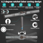 ⏰ LAST DAY 60% OFF 💥 SEESE 24 in 1 Magnetic Screwdriver Set,DIY Ratchet Screwdriver Set,Detachable Assembly T Handle,Portable Precision Repair Tool Kit for PC, Bicycle, Furniture, Electronics