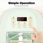 ⏰ LAST DAY 65% OFF 💥 Electric Pasta Maker,260W Household Automatic Pasta Maker Machine,Automatic Noodle Maker with 13 Noodle Shapes for Home Kitchen Use