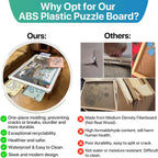 ⏰ LAST DAY 60% OFF 💥 1500 Pieces Rotating Plastic Puzzle Board with Drawers and Cover, 35"x27" Portable Spinning Jigsaw Puzzle Table for Adults, Upgraded Lazy Susan, Ideal Gift for Mum